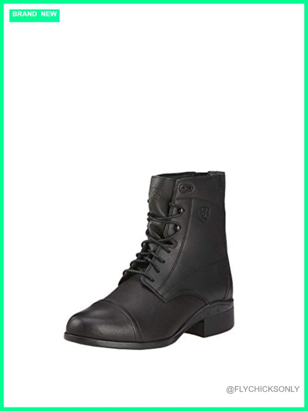 Full-Grain Leather Equestrian Paddock Boots with 4LR Cushioning